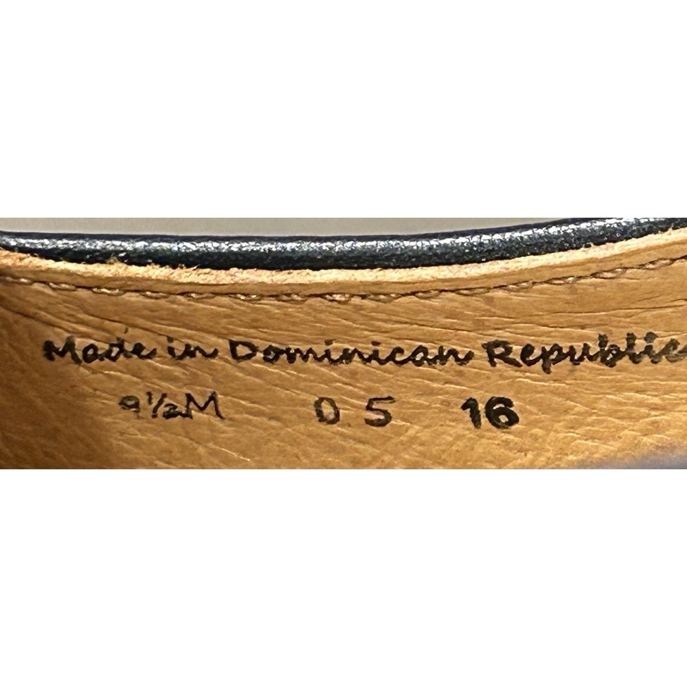 Jack Rogers Rebecca Blue Leather Pinwheel Navajo Flats‎ Shoes Size 9.5M - Picture 8 of 8